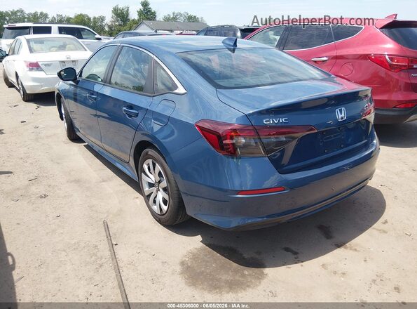 2HGFE2F23TH534451 2026 HONDA CIVIC Navy Rear left