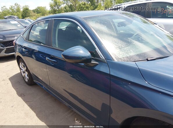 2HGFE2F23TH534451 2026 HONDA CIVIC Navy Rear interior view