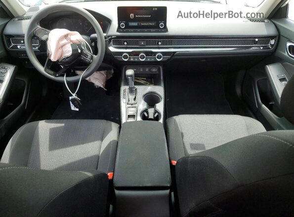 2HGFE2F23TH550567 2026 HONDA CIVIC White Dashboard view
