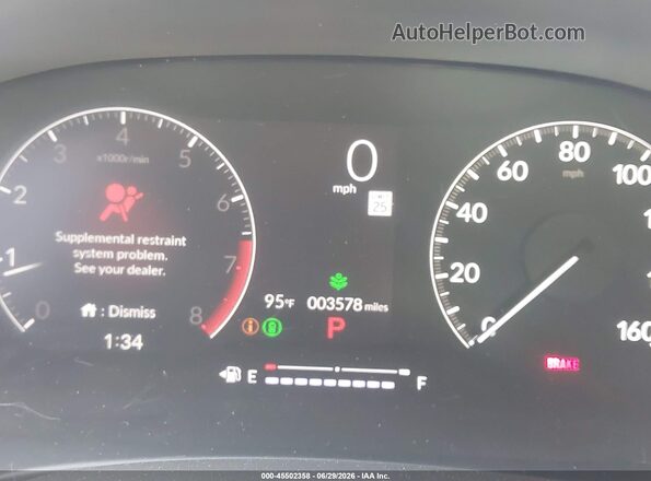 2HGFE2F23TH585481 2026 HONDA CIVIC Silver სალონის 360-გრადუსიანი ხედი