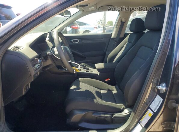 2HGFE2F24RH530417 2024 HONDA CIVIC Charcoal Front interior view