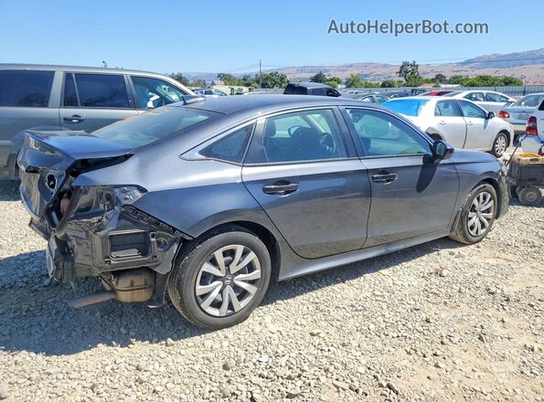 2HGFE2F24RH530417 2024 HONDA CIVIC Charcoal Rear right