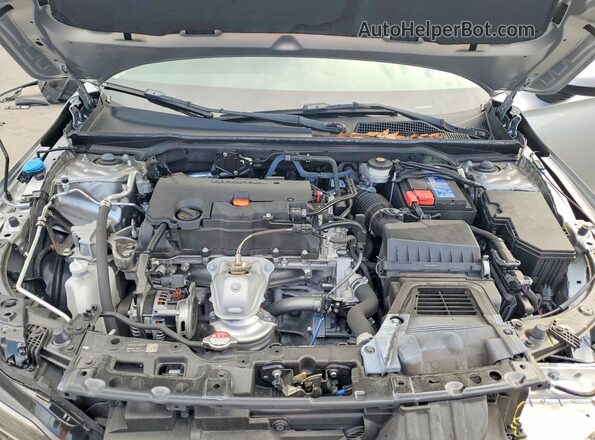 2HGFE2F24RH537142 2024 HONDA CIVIC Silver Widok wnętrza z tyłu