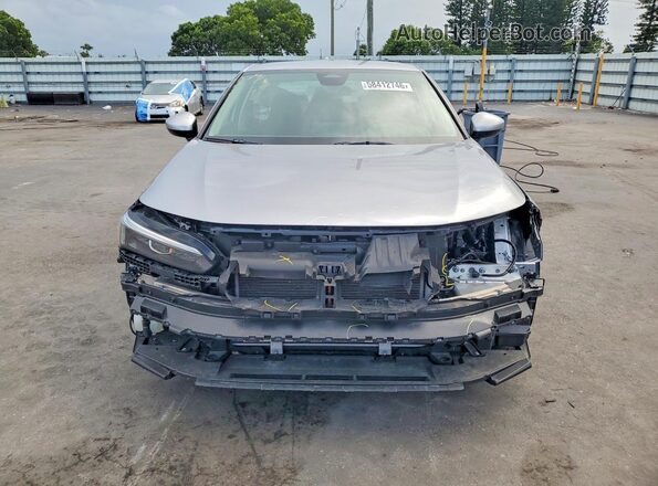 2HGFE2F24RH537142 2024 HONDA CIVIC Silver Widok z przodu