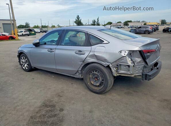 2HGFE2F24RH537142 2024 HONDA CIVIC Silver Tył lewy
