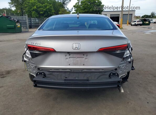 2HGFE2F24RH537142 2024 HONDA CIVIC Silver Widok z tyłu