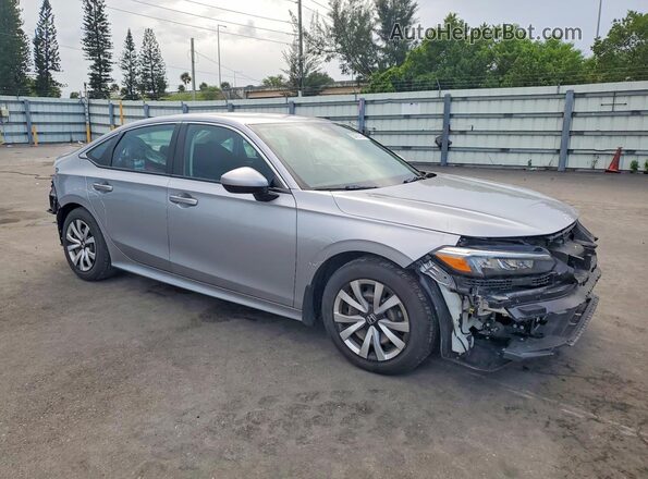 2HGFE2F24RH537142 2024 HONDA CIVIC Silver Przód prawy