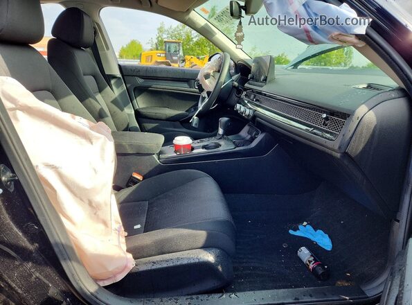 2HGFE2F24SH101798 2025 HONDA CIVIC Black Widok wnętrza z przodu