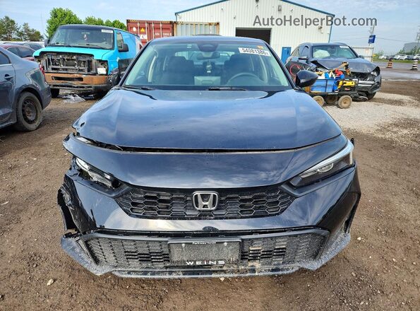 2HGFE2F24SH101798 2025 HONDA CIVIC Black Widok z przodu