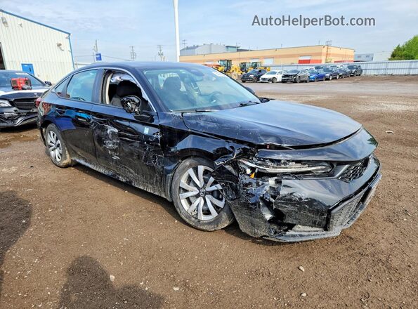 2HGFE2F24SH101798 2025 HONDA CIVIC Black Przód prawy