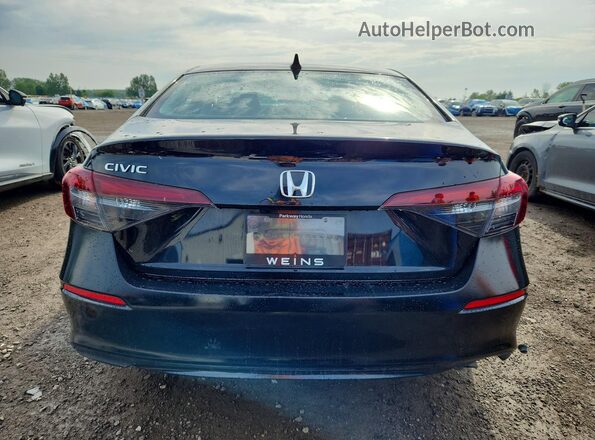 2HGFE2F24SH101798 2025 HONDA CIVIC Black Widok z tyłu