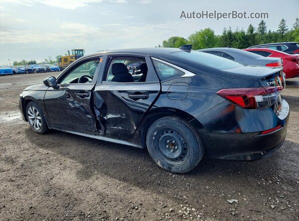 2HGFE2F24SH101798 2025 HONDA CIVIC Black Tył lewy