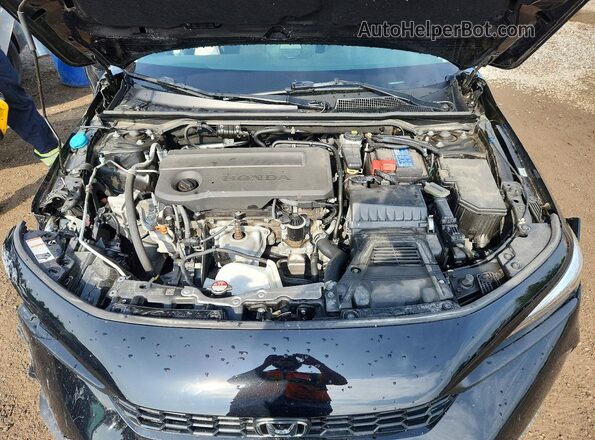 2HGFE2F24SH101798 2025 HONDA CIVIC Black Widok wnętrza z tyłu