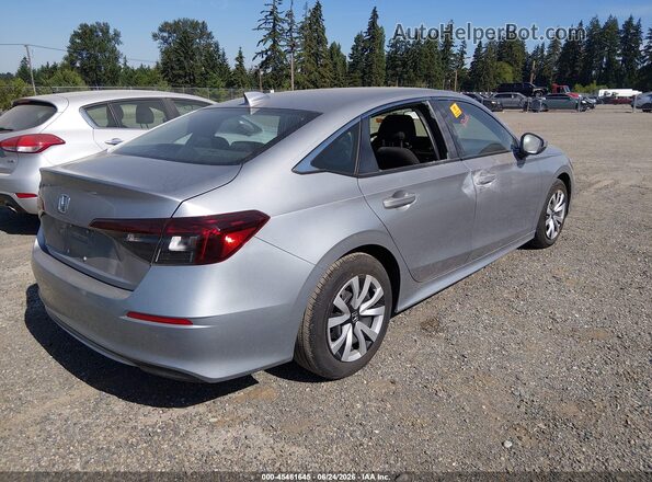 2HGFE2F24SH520430 2025 HONDA CIVIC Silver Задня права чверть