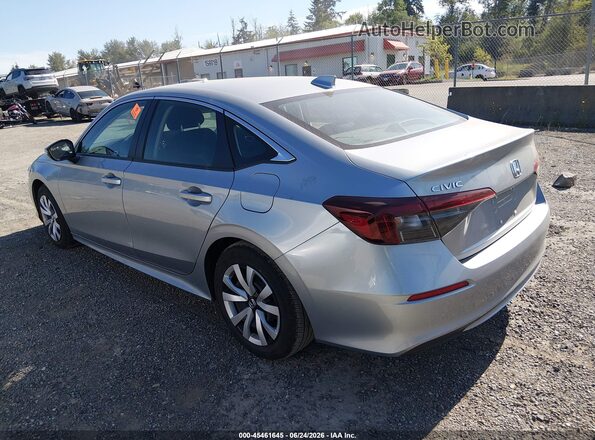 2HGFE2F24SH520430 2025 HONDA CIVIC Silver Задня ліва чверть