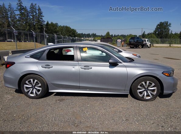 2HGFE2F24SH520430 2025 HONDA CIVIC Silver Вид задньої частини салону