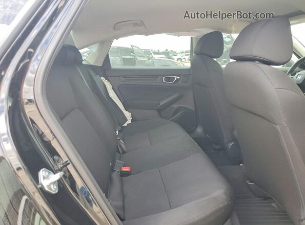 2HGFE2F24TH565160 2026 HONDA CIVIC Black Vista de los asientos traseros