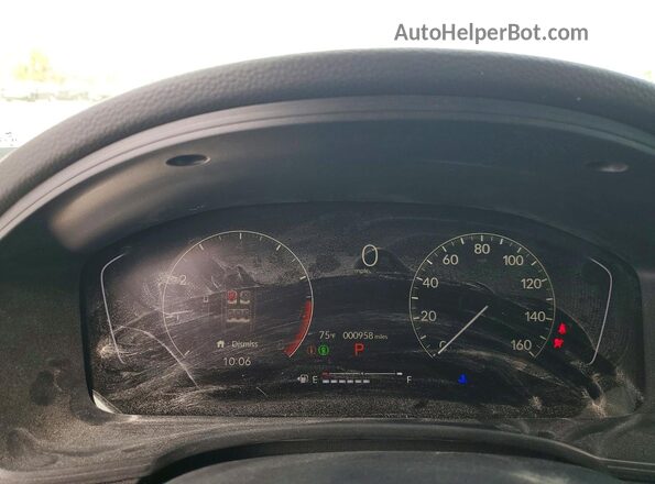 2HGFE2F24TH565160 2026 HONDA CIVIC Black Vista del cuadro de instrumentos