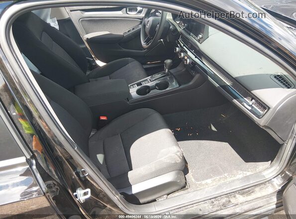 2HGFE2F25NH507450 2022 HONDA CIVIC Black Вид салону спереду