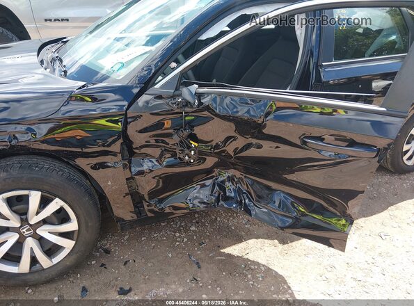 2HGFE2F25NH507450 2022 HONDA CIVIC Black Вид спереду