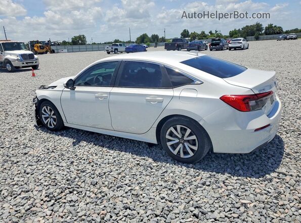 2HGFE2F25NH516987 2022 HONDA CIVIC Белый Задняя левая четверть