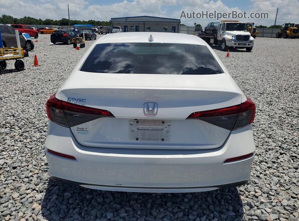 2HGFE2F25NH516987 2022 HONDA CIVIC Белый Вид сзади