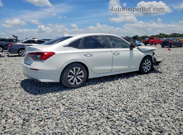 2HGFE2F25NH516987 2022 HONDA CIVIC Белый Задняя правая четверть