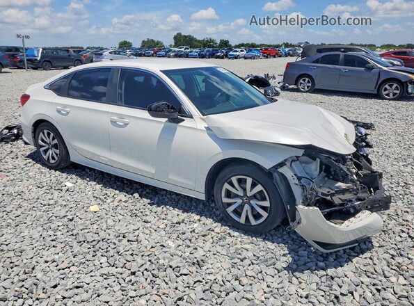 2HGFE2F25NH516987 2022 HONDA CIVIC Белый Передняя правая четверть