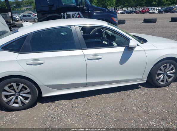 2HGFE2F25NH520179 2022 HONDA CIVIC White უკანა სალონის ხედი