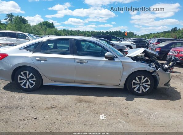 2HGFE2F25NH558902 2022 HONDA CIVIC Silver Панорамний вид салону 360°