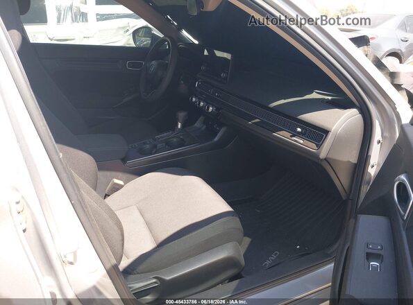 2HGFE2F25RH536713 2024 HONDA CIVIC Gray Вид салону спереду