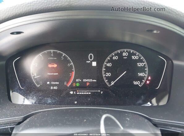 2HGFE2F25RH561241 2024 HONDA CIVIC Black Vista de los asientos traseros