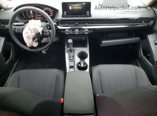 2HGFE2F25TH578211 2026 HONDA CIVIC Black Widok deski rozdzielczej