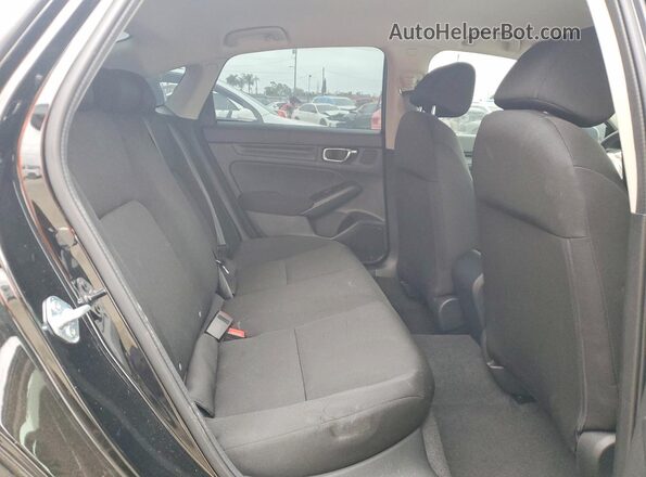 2HGFE2F25TH578211 2026 HONDA CIVIC Black Widok tylnych siedzeń
