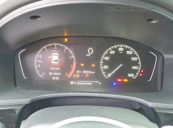 2HGFE2F25TH578211 2026 HONDA CIVIC Black Widok zestawu wskaźników
