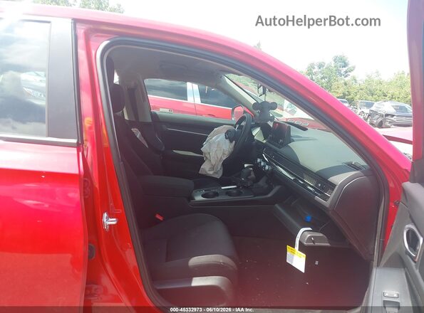 2HGFE2F25TH595154 2026 HONDA CIVIC Red Widok wnętrza z przodu