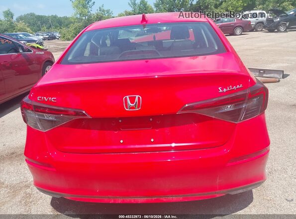 2HGFE2F25TH595154 2026 HONDA CIVIC Red 