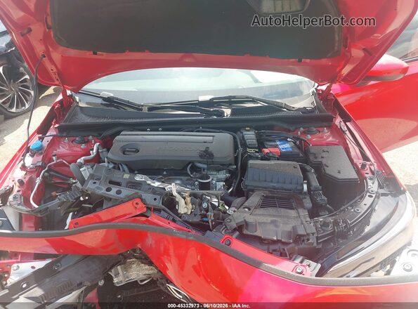 2HGFE2F25TH595154 2026 HONDA CIVIC Red Widok z tyłu