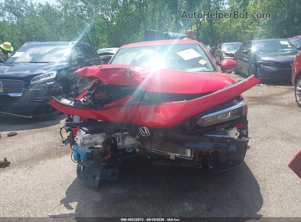 2HGFE2F25TH595154 2026 HONDA CIVIC Red Widok zestawu wskaźników
