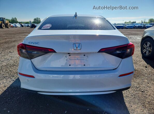 2HGFE2F26NH115318 2022 HONDA CIVIC White Rear view