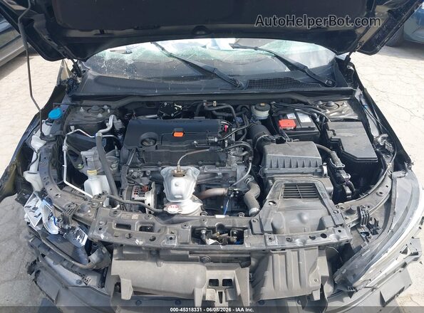 2HGFE2F26NH510342 2022 HONDA CIVIC Black Widok z tyłu