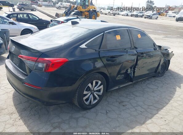 2HGFE2F26NH510342 2022 HONDA CIVIC Black Tył prawy