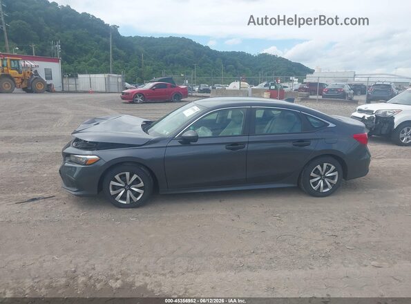 2HGFE2F26PH568972 2023 HONDA CIVIC Gray Vista interior trasera