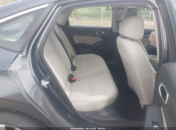 2HGFE2F26PH568972 2023 HONDA CIVIC Gray Vista de la etiqueta del VIN