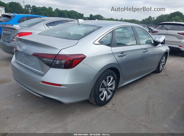 2HGFE2F26SH600859 2025 HONDA CIVIC Silver 