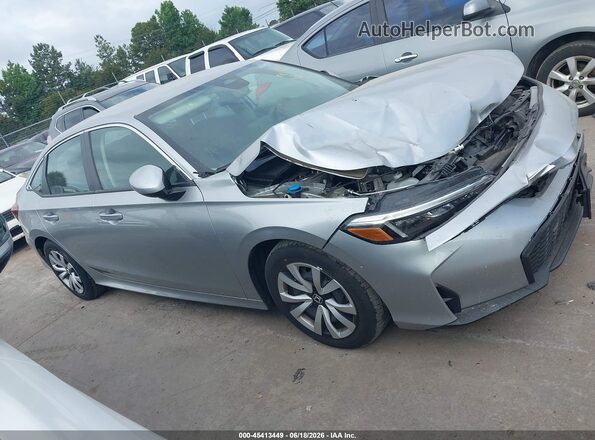 2HGFE2F26SH600859 2025 HONDA CIVIC Silver 