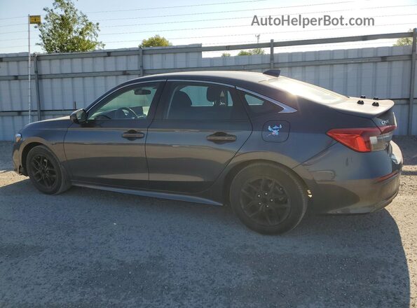 2HGFE2F27NH128403 2022 HONDA CIVIC Gray Vista de la etiqueta del VIN