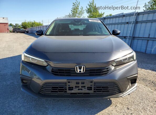 2HGFE2F27NH128403 2022 HONDA CIVIC Gray Vista frontal
