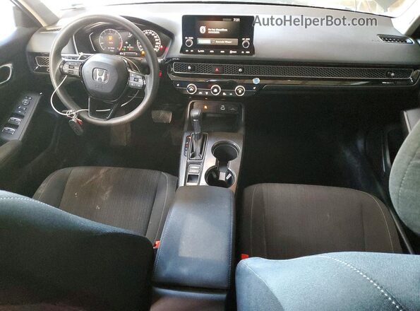 2HGFE2F27NH128403 2022 HONDA CIVIC Gray Vista del salpicadero