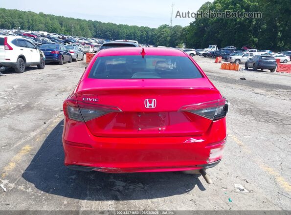 2HGFE2F27NH508910 2022 HONDA CIVIC Red 